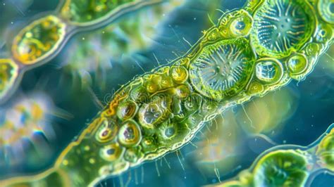  Euglena:  Een Microscopische Wonder met Fotosynthese en Een Vormelijk Vermogen tot Bewegen!